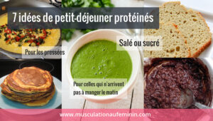 petit dejeuner protéiné recettes
