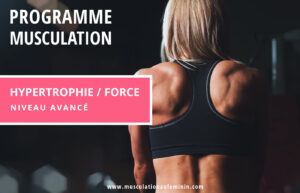 programme musculation femme gratuit niveau avancé