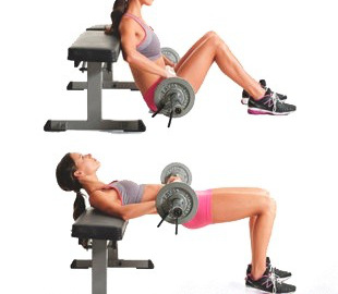 hip thrust avec barre