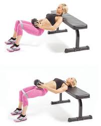 hip thrust avec poids