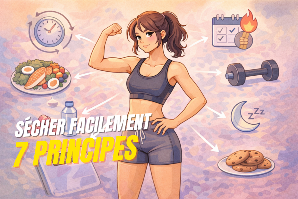 sèche femme musculation