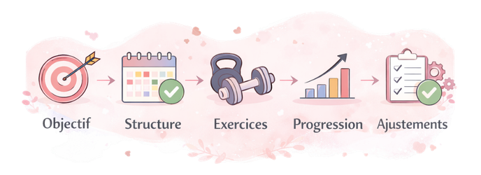 apprendre à faire programme musculation femme