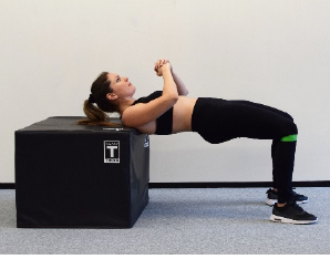 Hip thrust avec mini-bande